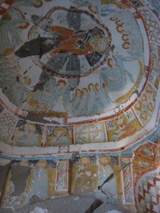 more frescoes in rock-cut churches
